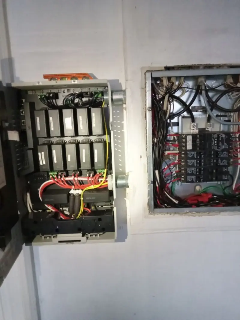 Electrical panel upgrade completed for Carbon Monoxide Detector Installation in Charlestown